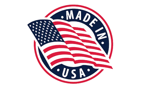 Made in the USA highlighting product origin and manufacturing quality standards
